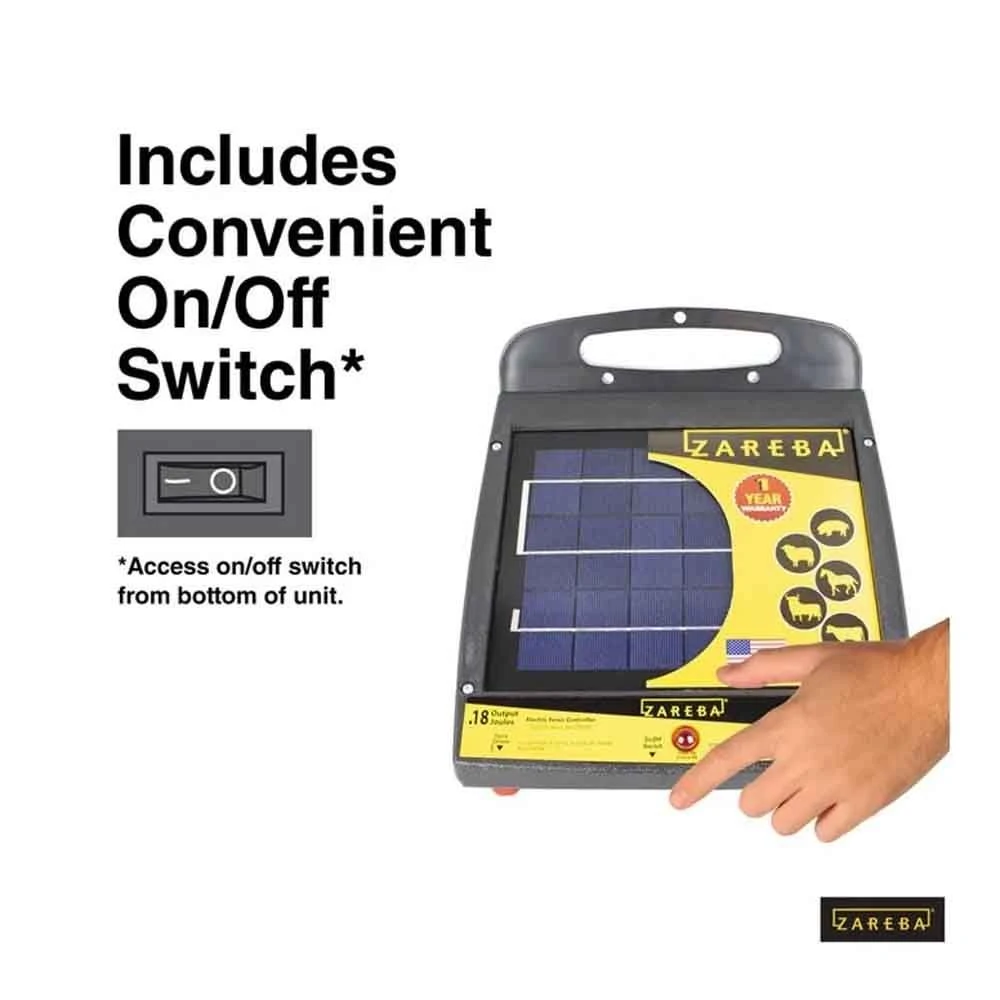 0014090-4.jpg Zareba 15-Mile Solar Low Impedance Fence Charger -Fencing sale 0014090 4