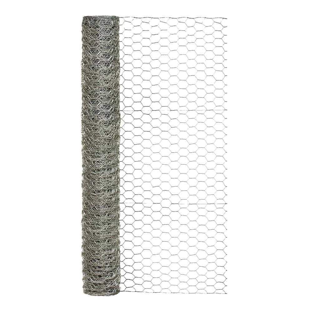 1208551_new_1_1.jpg Garden Zone Garden Craft Galvanized Poultry Hex Netting -Fencing sale 1208551 new 1 1