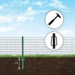 Garden Zone Garden Craft Light Duty U Post 16 Garden Zone Garden Craft Light Duty U Post -Fencing sale 1208572 new 3