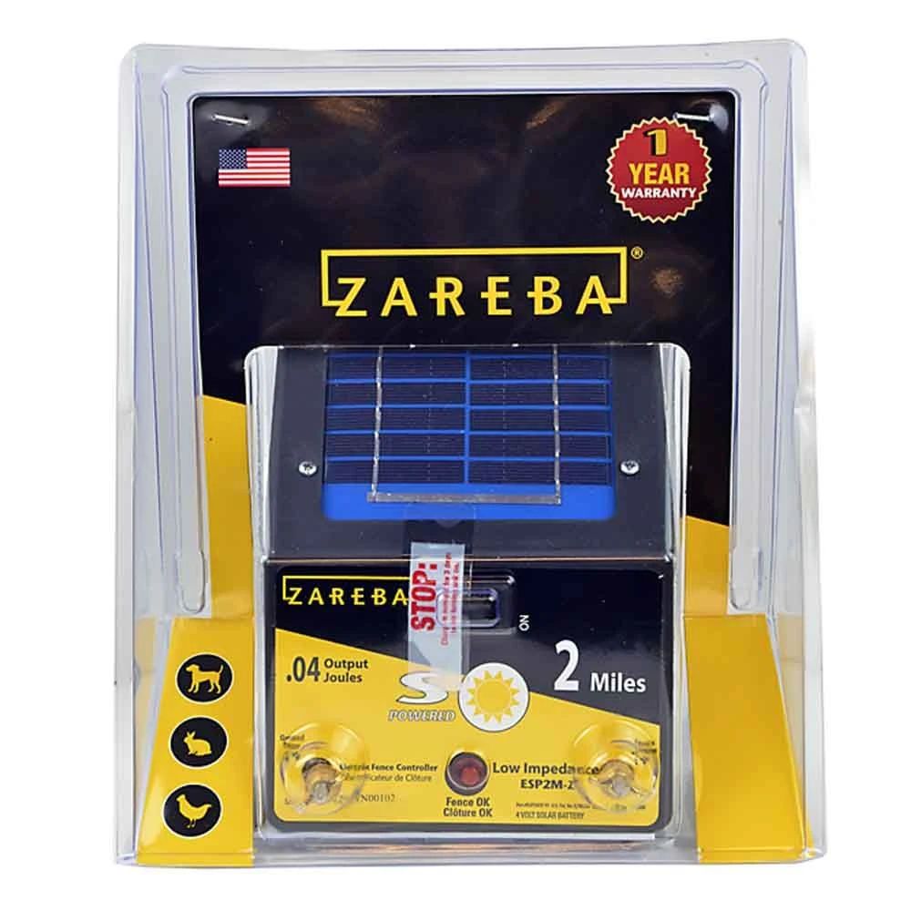 7319541-3.jpg Zareba 2 Mile Solar Fence Low Impendance Charger -Fencing sale 7319541 3