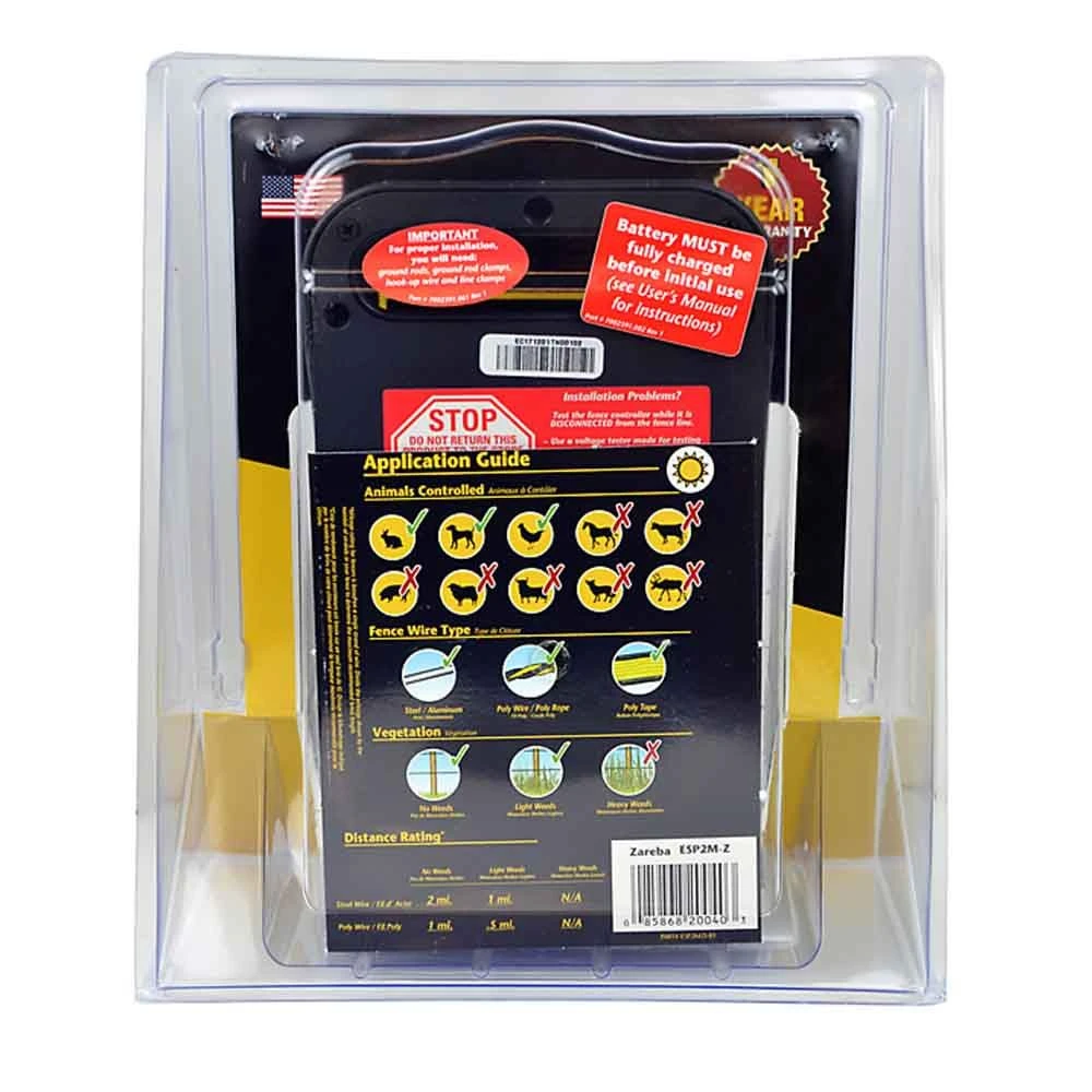 7319541-5.jpg Zareba 2 Mile Solar Fence Low Impendance Charger -Fencing sale 7319541 5