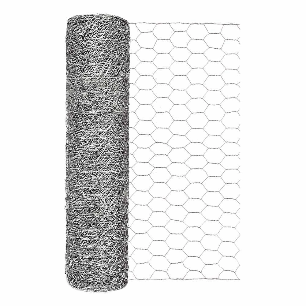7397349_new_1_1.jpg Garden Zone Garden Craft Galvanized Poultry Hex Netting -Fencing sale 7397349 new 1 1