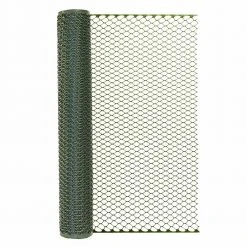 Garden Zone 3/4 In. Green Plastic Poultry Fence