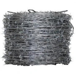 Ok Brand 4 Point Barbed Wire, 12-1/2 Gauge