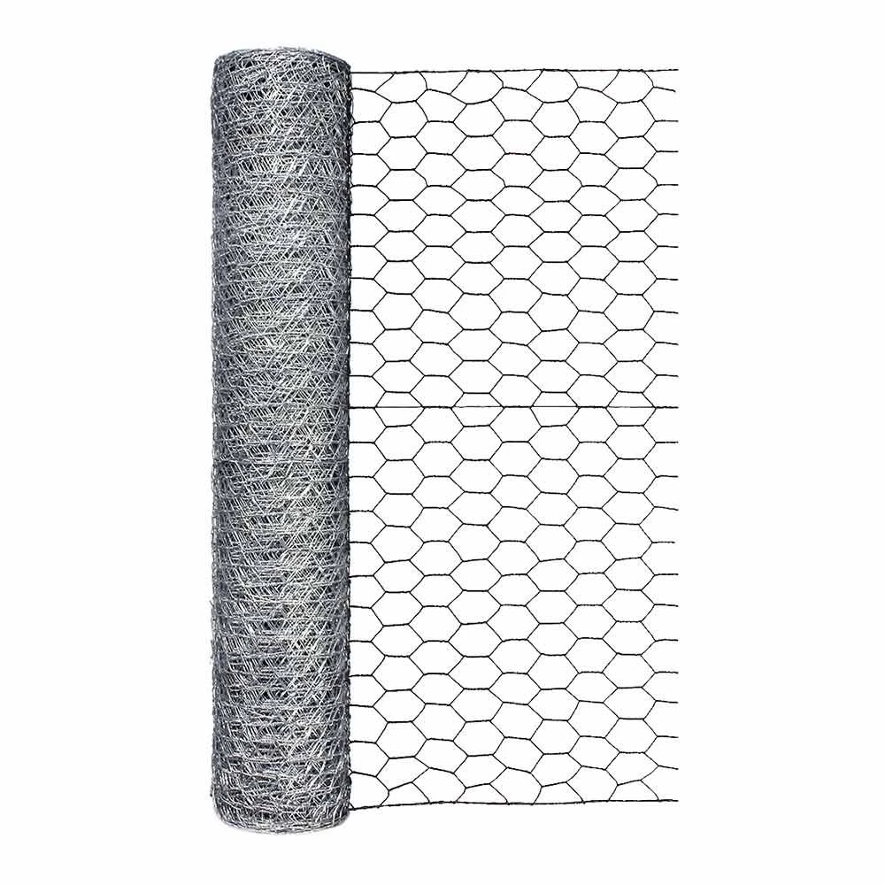 9970757_new_1_1.jpg Garden Zone Garden Craft Galvanized Poultry Hex Netting -Fencing sale 9970757 new 1 1