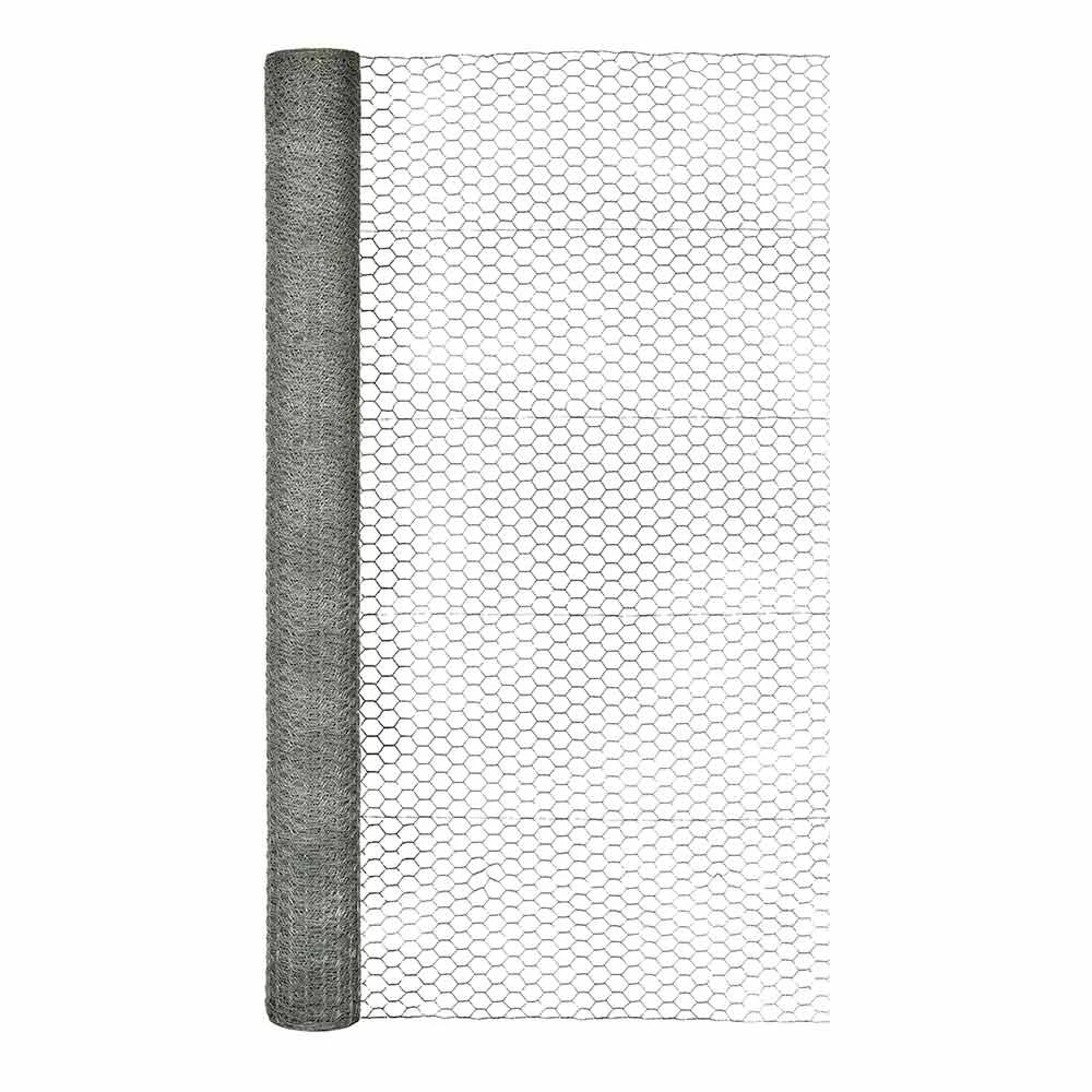 9972513_new_1_1.jpg Garden Zone Garden Craft Galvanized Poultry Hex Netting -Fencing sale 9972513 new 1 1