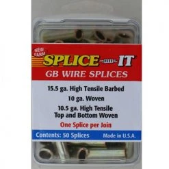 New Farm Splice-It 12.5 Ga. - 10 Ga. Fence Wire Splices 50 Ct.