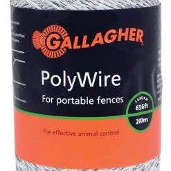 Gallagher Electric Fence PolyWire 656 Ft.