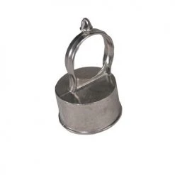 Aluminum Loop Cap 1-5/8x1-3/8 In.