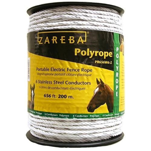 img11928746.jpg Zareba White Electric Fence PolyRrope (656 Ft) -Fencing sale img11928746