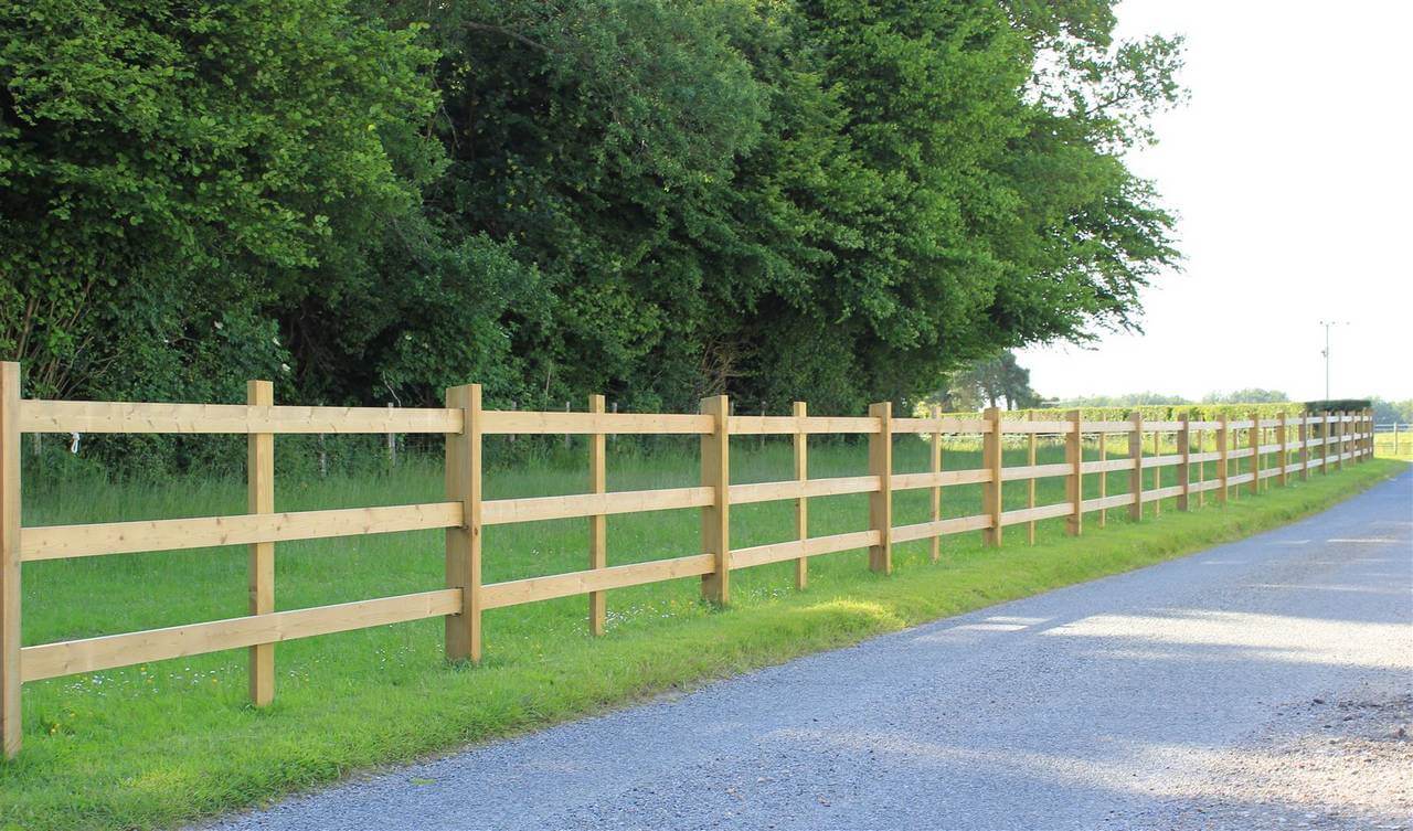 Fencing sale -Fencing sale Morticed Post and Rail Fence